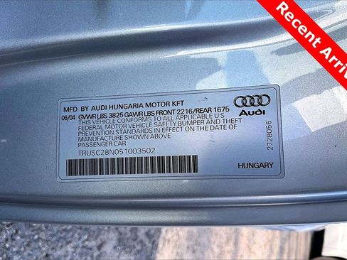 Used 2005 Audi TT 1.8T image 9