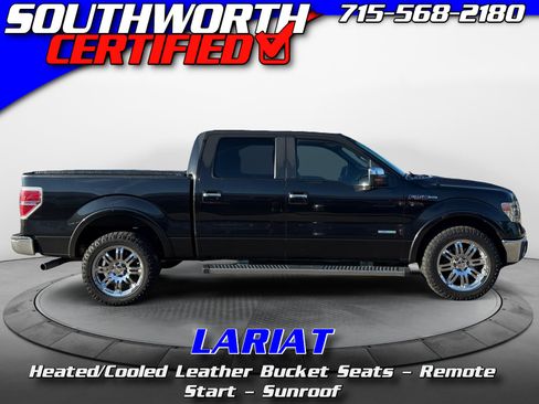 Used 2014 Ford F150 Lariat w/ Equipment Group 502A Luxury AWD/4WD image 1