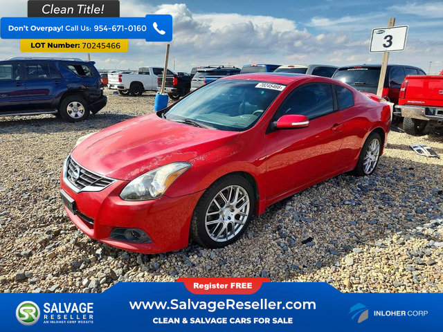 Used 2012 Nissan Altima 3.5 SR w/ Technology Pkg FWD image 1