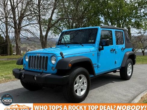 Used 2017 Jeep Wrangler Unlimited Sport w/ Quick Order Package 24S image 1