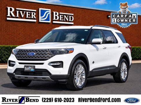 Used 2022 Ford Explorer King Ranch w/ Premium Technology Package RWD image 1