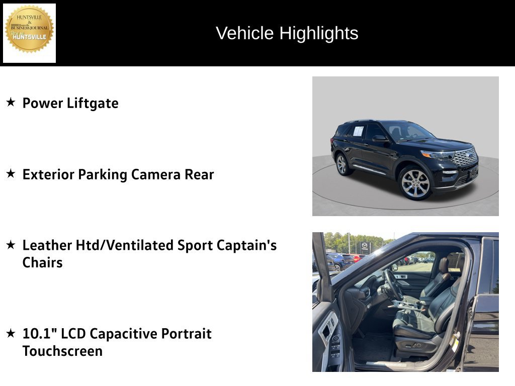 Used 2020 Ford Explorer Platinum w/ Premium Technology Package AWD/4WD image 12
