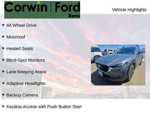 Used 2023 MAZDA CX-30 AWD 2.5 S w/ Preferred Package image 7
