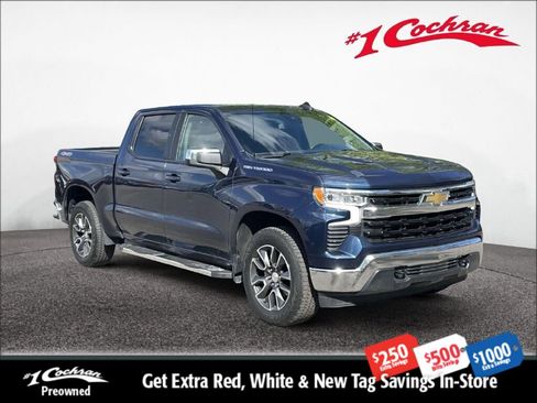 Used 2022 Chevrolet Silverado 1500 LT AWD/4WD image 1