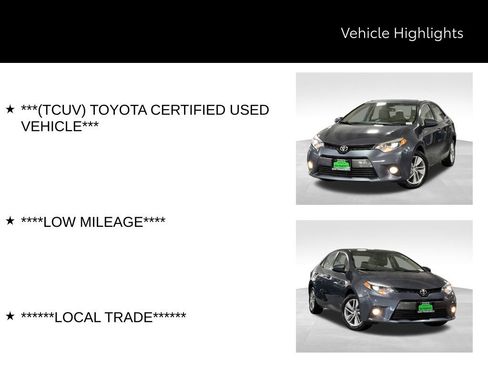 Certified 2016 Toyota Corolla LE image 39