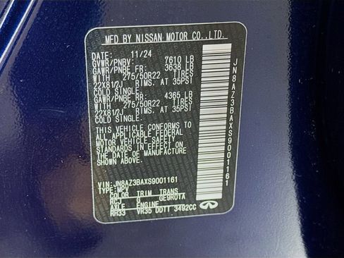 Certified 2025 INFINITI QX80 Luxe image 44