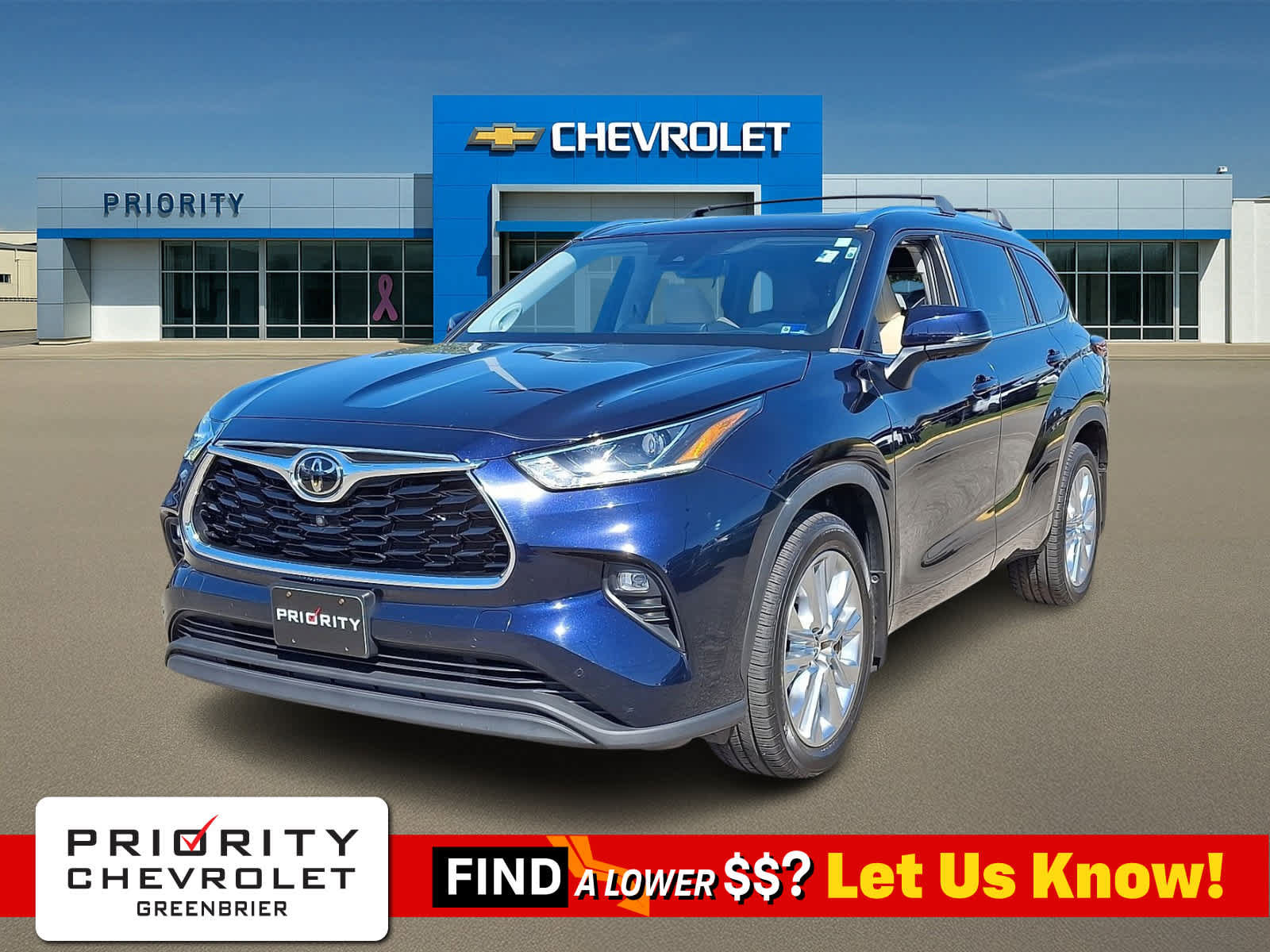 Used 2022 Toyota Highlander Limited AWD/4WD image 1