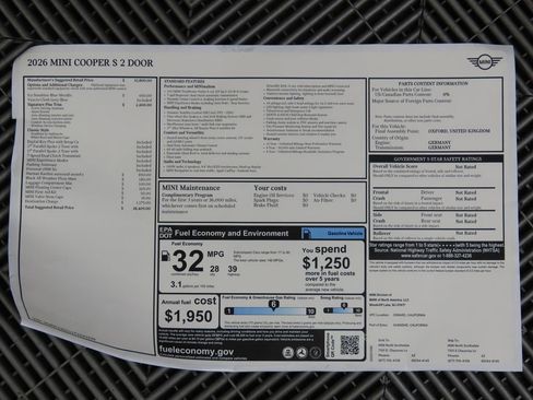 Used 2026 MINI Cooper S image 9