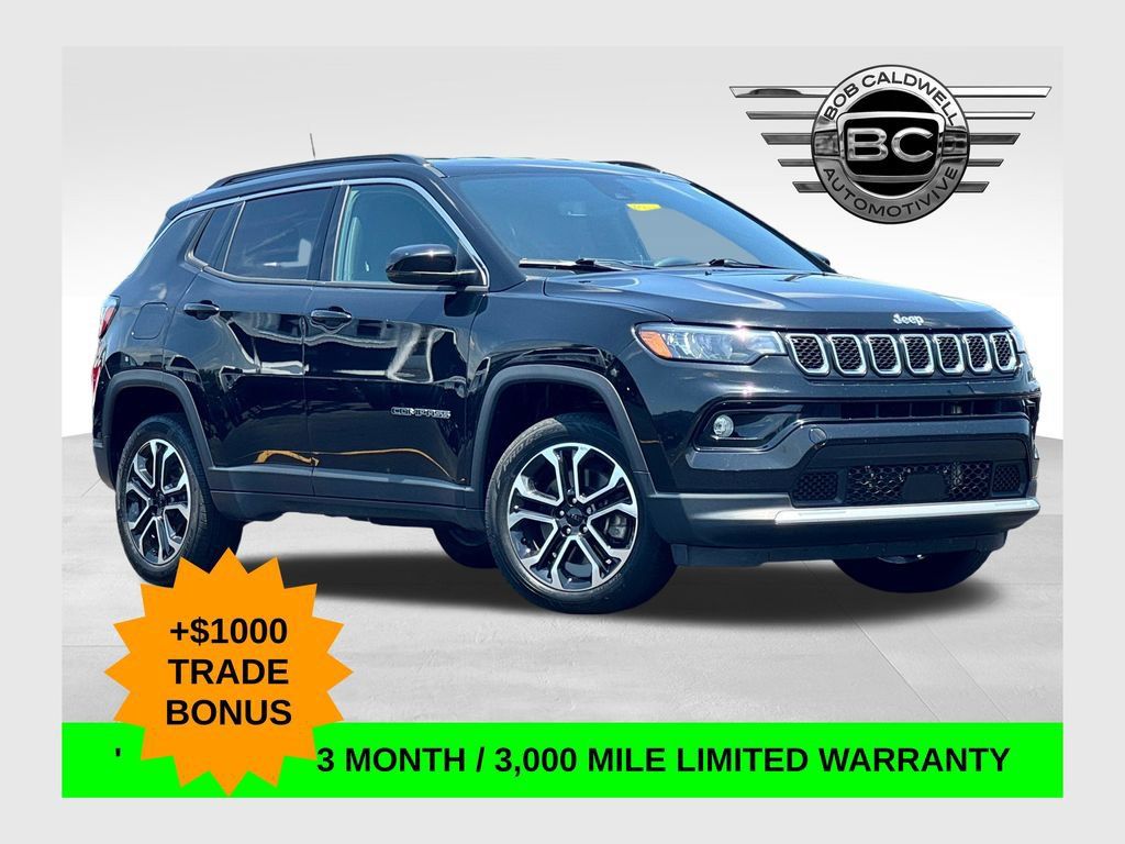 Used 2023 Jeep Compass Limited AWD/4WD 360° Tour