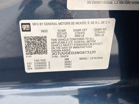 Used 2022 GMC Sierra 1500 Denali AWD/4WD image 21