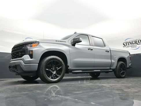 Certified 2024 Chevrolet Silverado 1500 Custom w/ Turbomax Blackout Package RWD image 31
