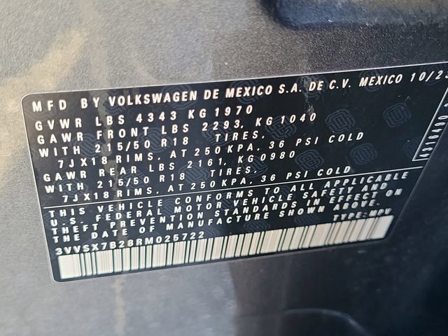 Certified 2024 Volkswagen Taos SE FWD image 29