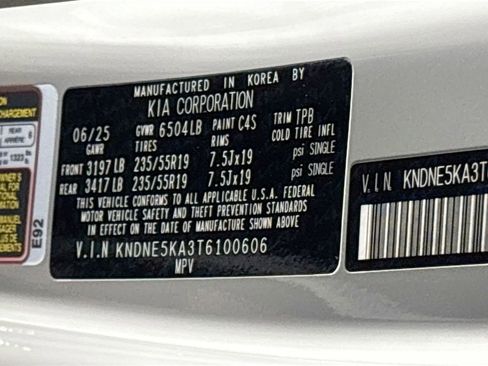 New 2026 Kia Carnival SX image 26