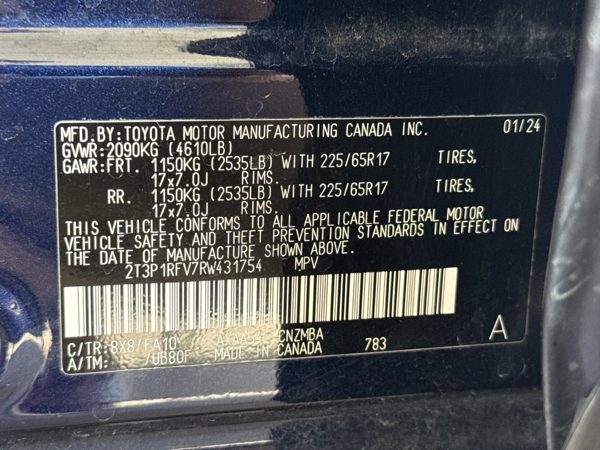 Used 2024 Toyota RAV4 XLE AWD/4WD image 18