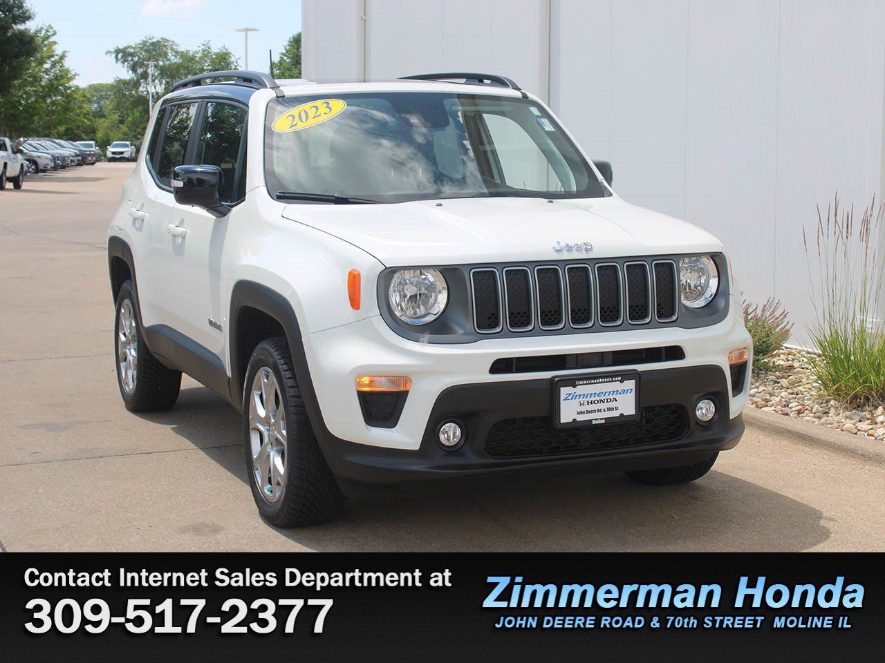 Used 2023 Jeep Renegade Limited w/ Sun/Sound Group AWD/4WD image 3