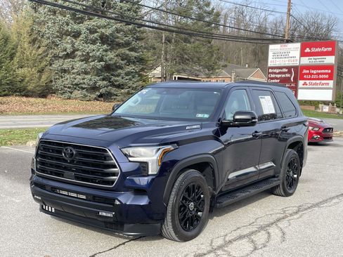 Used 2024 Toyota Sequoia Limited w/ Nightshade Package AWD/4WD image 7