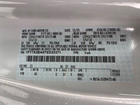 New 2026 Ford F250 XL w/ XL Chrome Package image 30