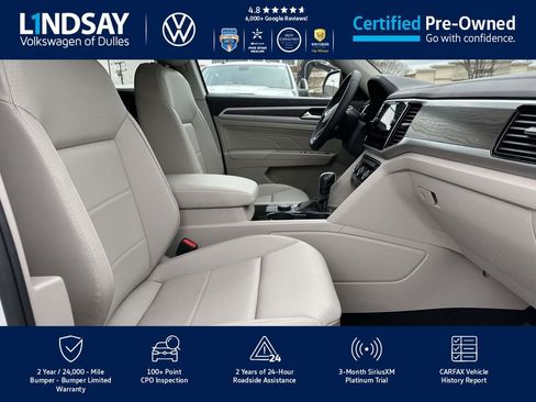 Certified 2023 Volkswagen Atlas SE w/ Black Wheel Package image 12