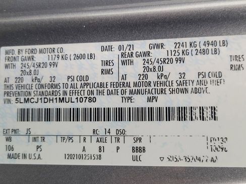 Used 2021 Lincoln Corsair AWD image 33