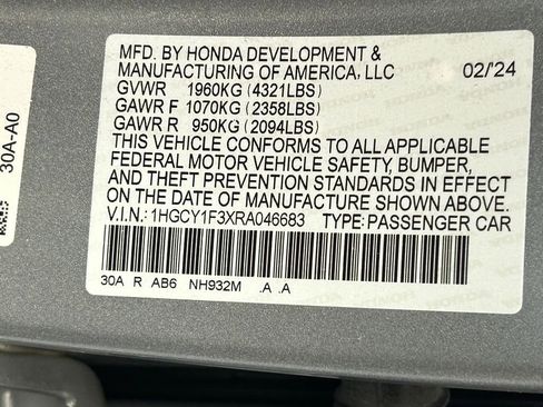 Used 2024 Honda Accord EX image 18