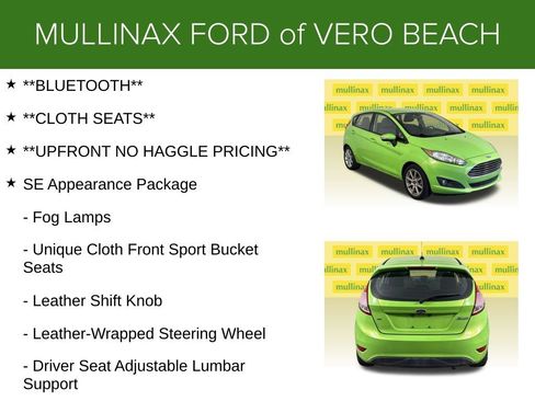 Used 2015 Ford Fiesta SE w/ Equipment Group 201A FWD image 5