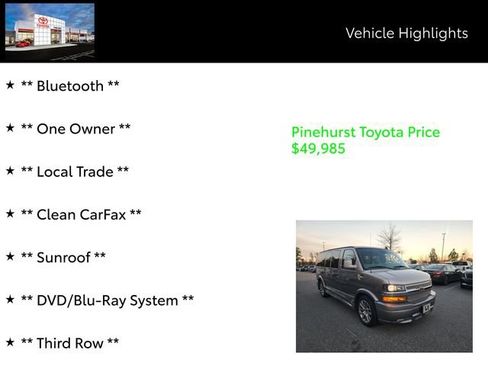 Used 2020 Chevrolet Express 2500 w/ Enhanced Convenience Package image 7