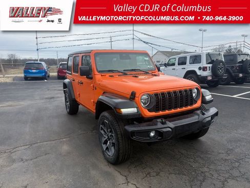 New 2025 Jeep Wrangler Unlimited Sport S 4xe w/ Convenience Group AWD/4WD image 1