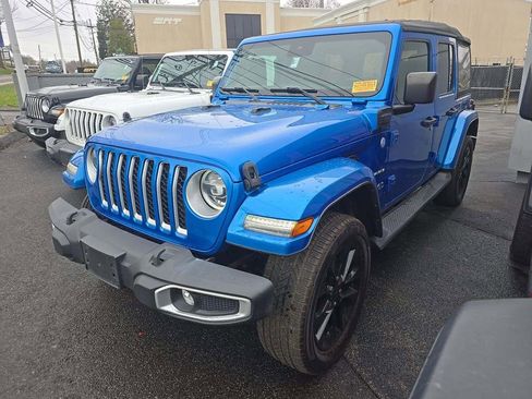 Used 2021 Jeep Wrangler Unlimited Sahara w/ Cold Weather Group image 1