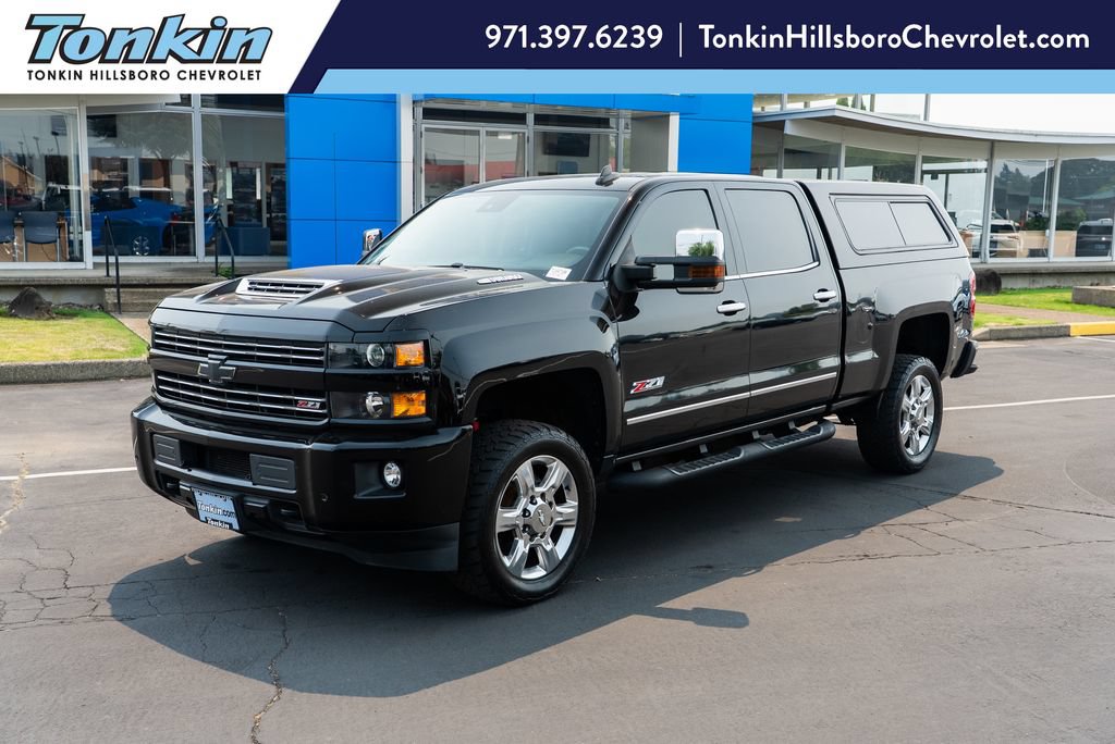 Used 2019 Chevrolet Silverado 2500 LTZ w/ Duramax Plus Package AWD/4WD image 1