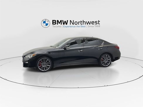 Used 2023 INFINITI Q50 Red Sport 400 w/ Black Opal Edition AWD/4WD image 10