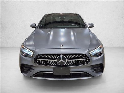 Certified 2022 Mercedes-Benz E 350 Sedan w/ AMG Line Exterior image 2