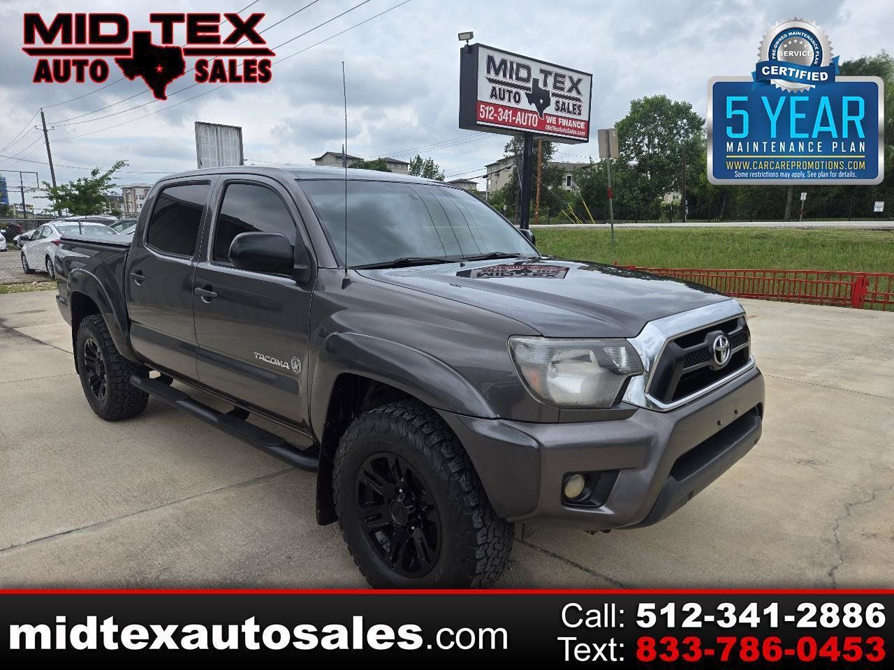 Used 2015 Toyota Tacoma 4x4 Double Cab w/ SR5 Package image 1