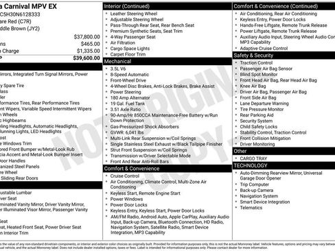 Used 2022 Kia Carnival EX FWD image 31