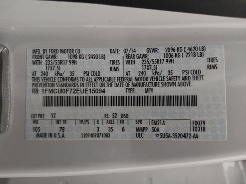 Used 2014 Ford Escape S FWD image 33