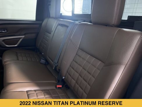 Used 2022 Nissan Titan Platinum Reserve w/ Moonroof Package AWD/4WD image 15