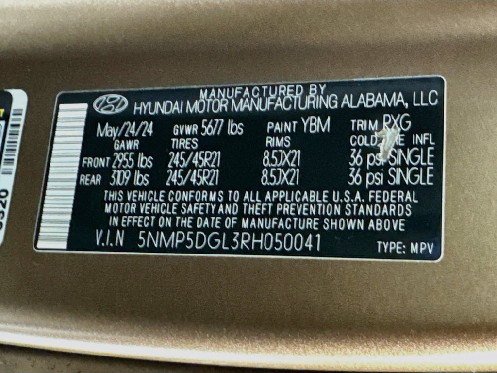 Used 2024 Hyundai Santa Fe Calligraphy AWD/4WD image 49
