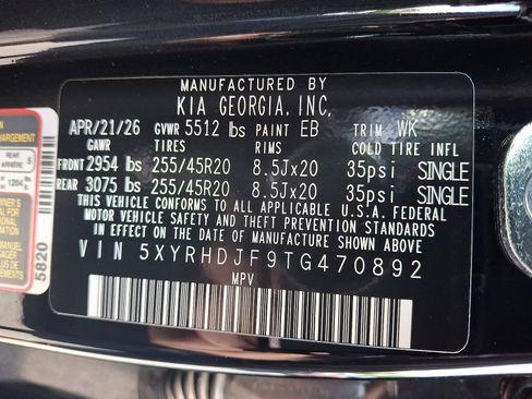 New 2026 Kia Sorento EX AWD/4WD image 20