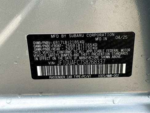 Certified 2025 Subaru Impreza 2.0i Sport AWD/4WD image 41