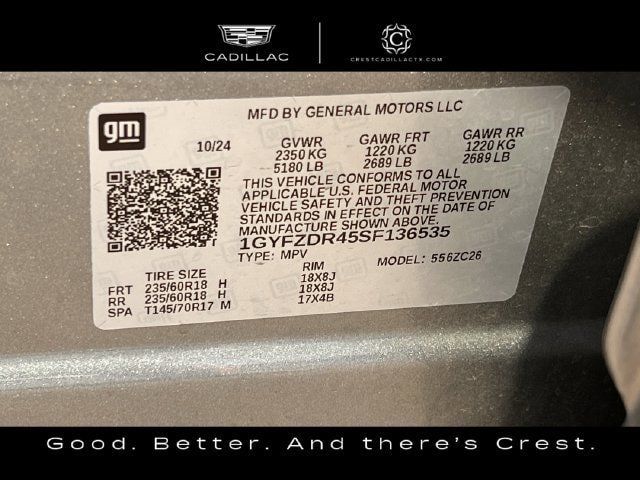 Certified 2025 Cadillac XT4 Premium Luxury AWD/4WD image 30