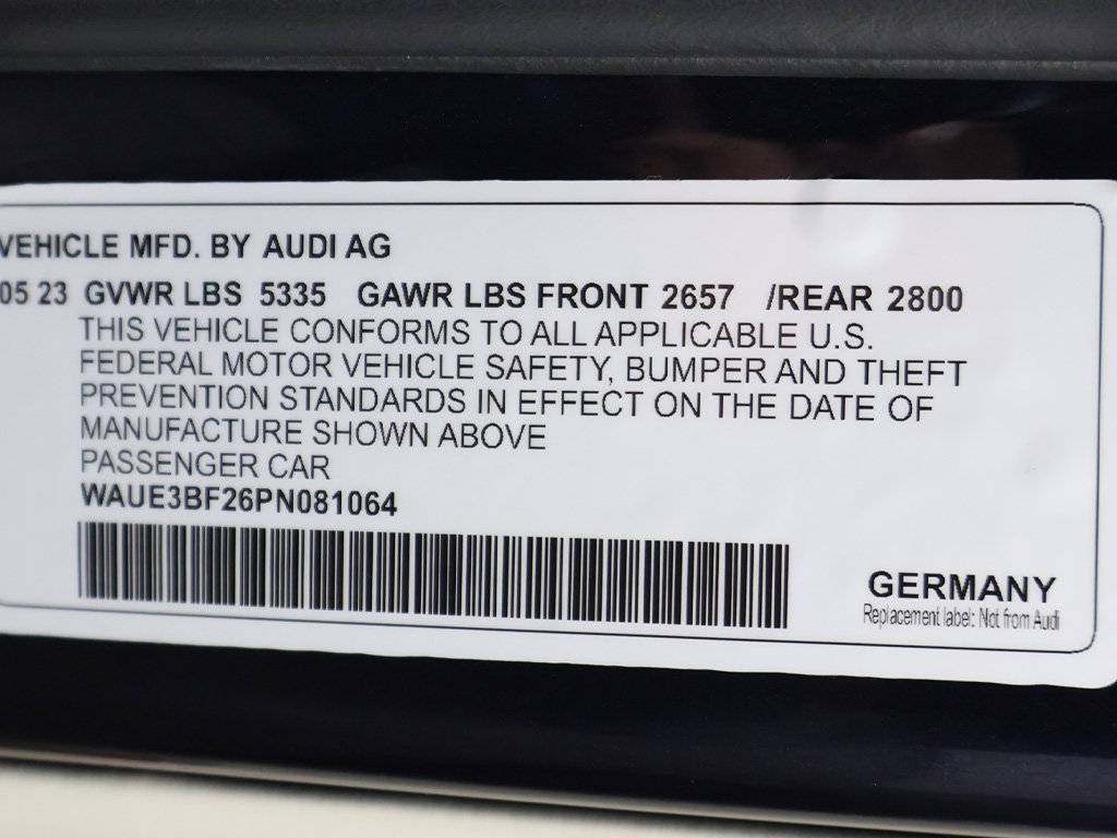 Used 2023 Audi A6 Premium Plus w/ Premium Plus Package AWD/4WD image 59