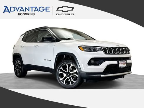 Used 2023 Jeep Compass Limited w/ Sun and Sound Group AWD/4WD image 1
