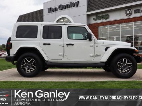 Used 2024 Jeep Wrangler Unlimited Sahara w/ Technology Group AWD/4WD image 1