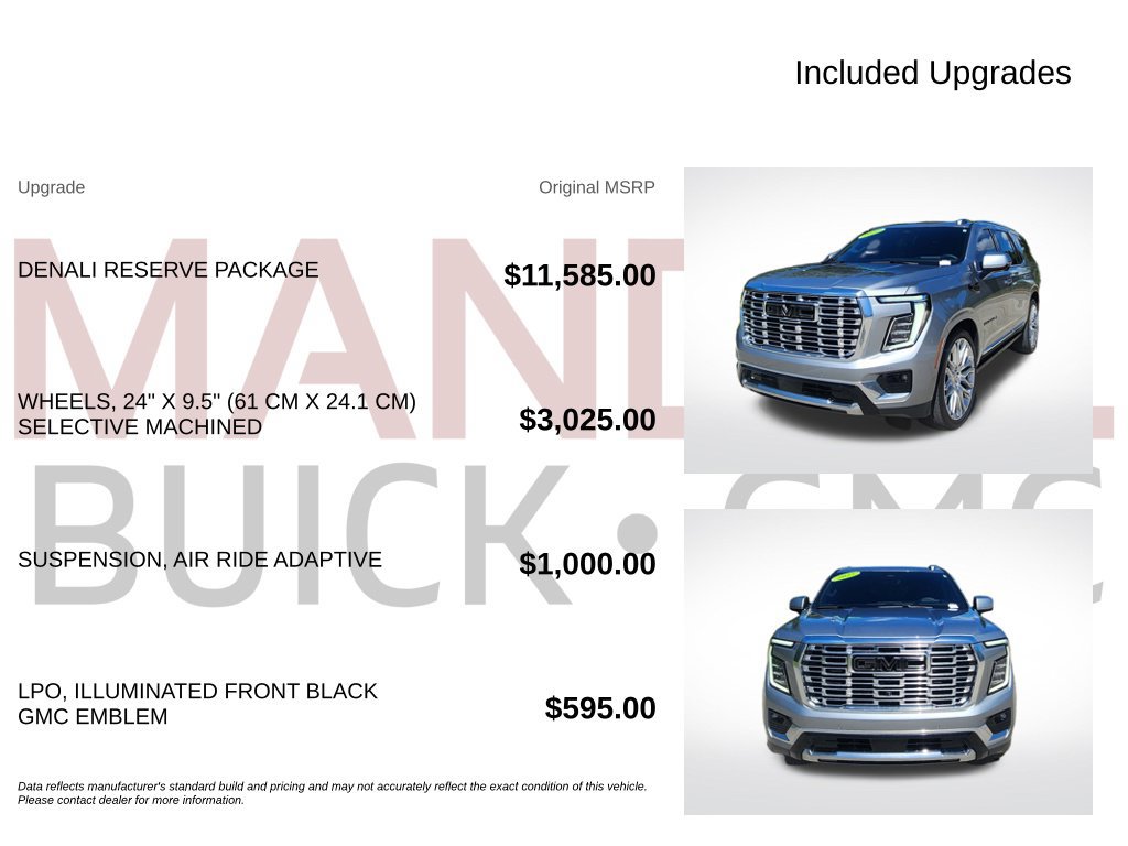 Used 2025 GMC Yukon Denali w/ Denali Reserve Package AWD/4WD image 5