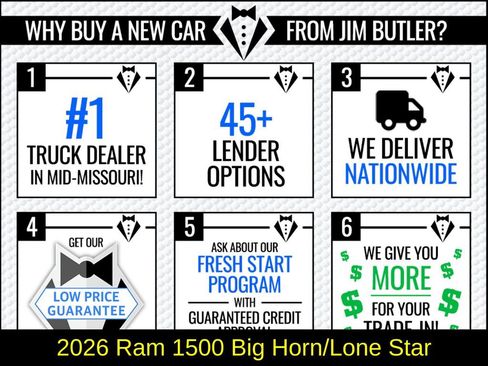 New 2026 RAM 1500 4x4 Crew Cab image 4