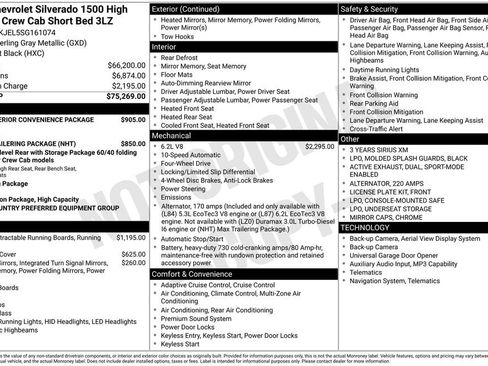 Used 2025 Chevrolet Silverado 1500 High Country image 2