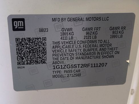 Used 2024 Chevrolet Malibu RS FWD image 33