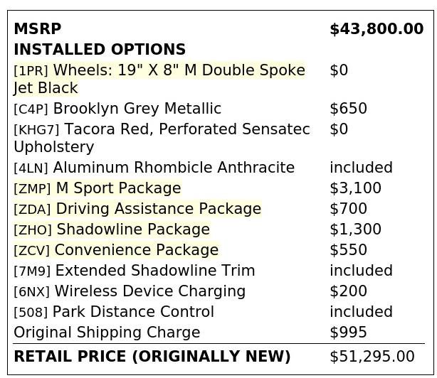 Used 2023 BMW 330i Sedan w/ M Sport Package RWD image 4