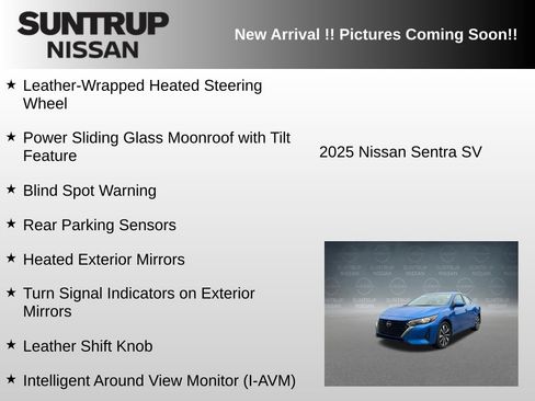 Used 2025 Nissan Sentra SV w/ SV Premium Package FWD image 12