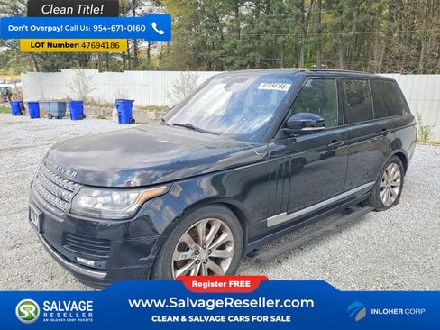 Used 2016 Land Rover Range Rover HSE image 1