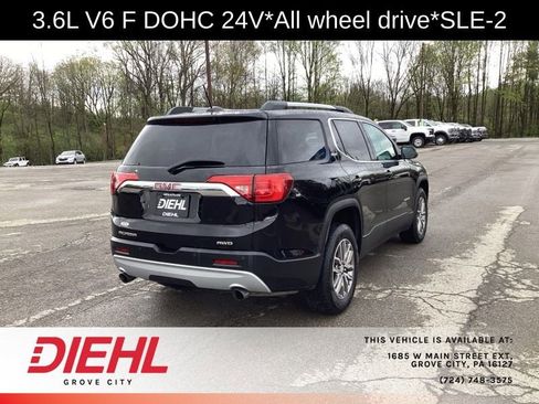 Used 2019 GMC Acadia SLE w/ Driver Alert Package I AWD/4WD image 7